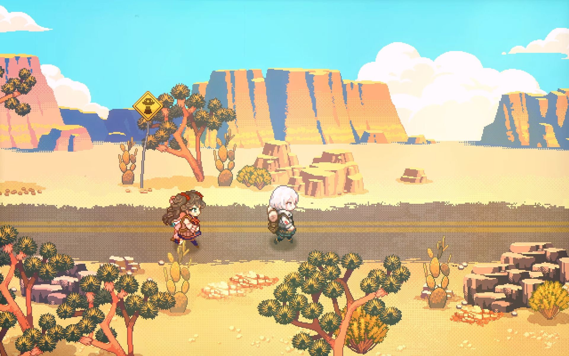 Zwischen Kämpfen und Campen: Cozy-Pixel-RPG HYKE: Northern Light(s) hat einen Termin