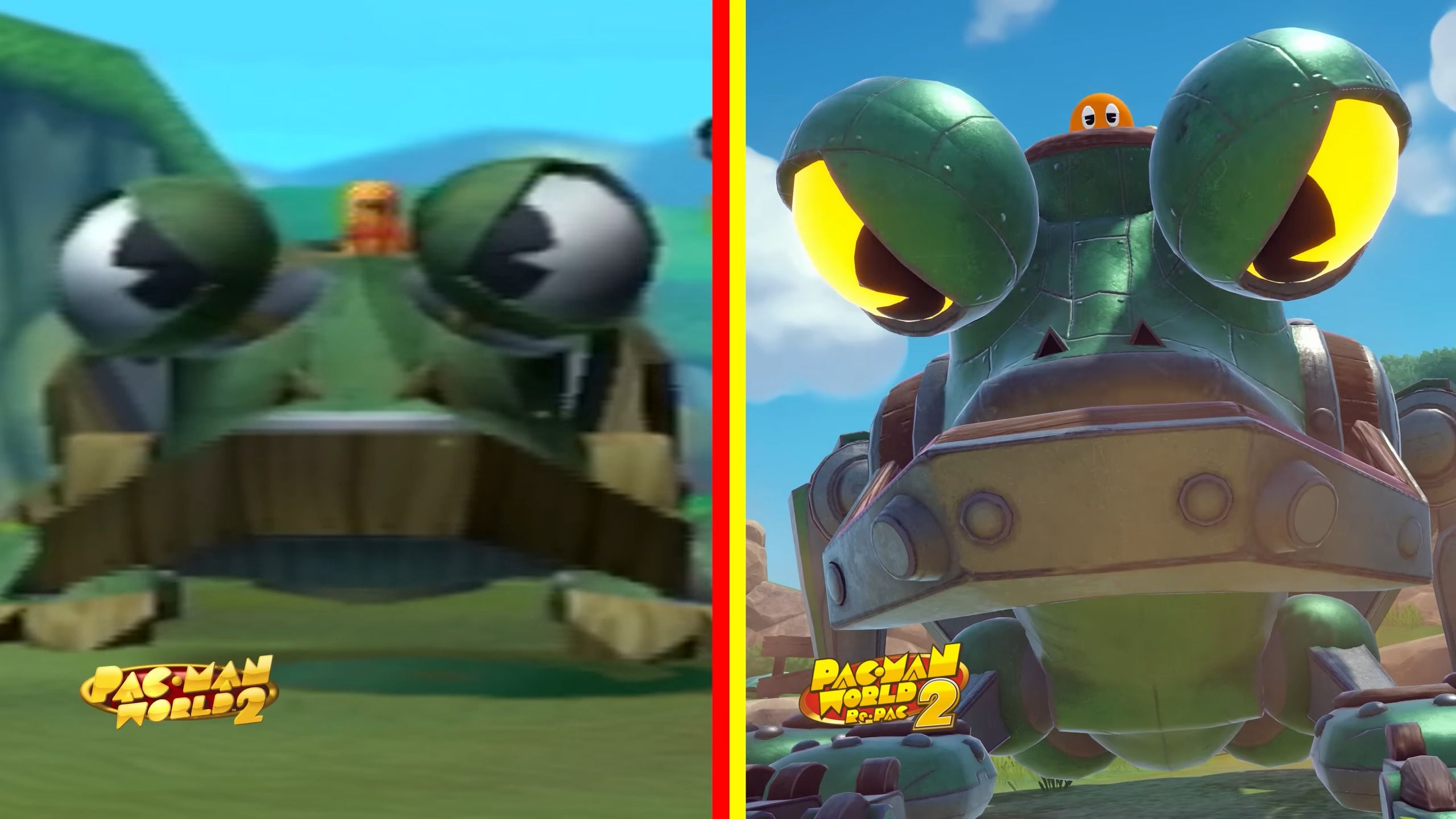 Pac-Man World 2 Re-PAC: Pac-Mans zweiter 3D-Plattformer im Vergleich mit dem Original
