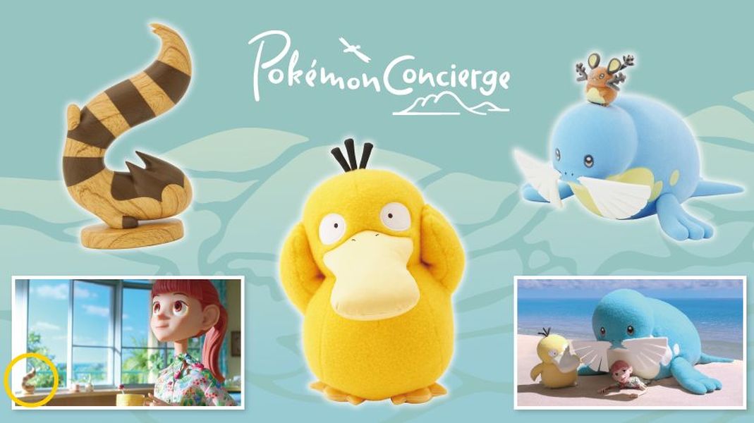 Die Pokémon-Concierge begeistert auch zu Staffel 2 mit putzigem Merchandise