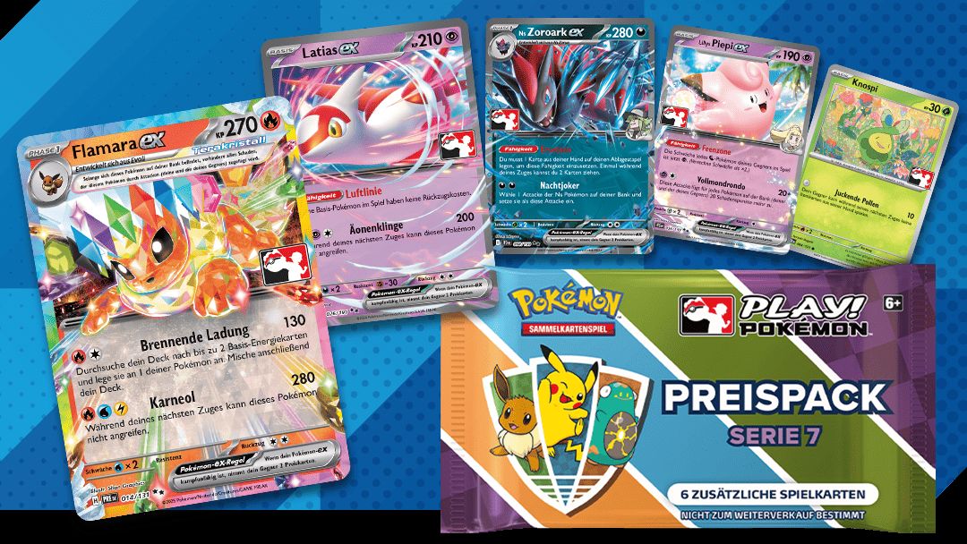 Das erwartet euch in den exklusiven Pokémon-Preispacks zum Sammelkartenspiel