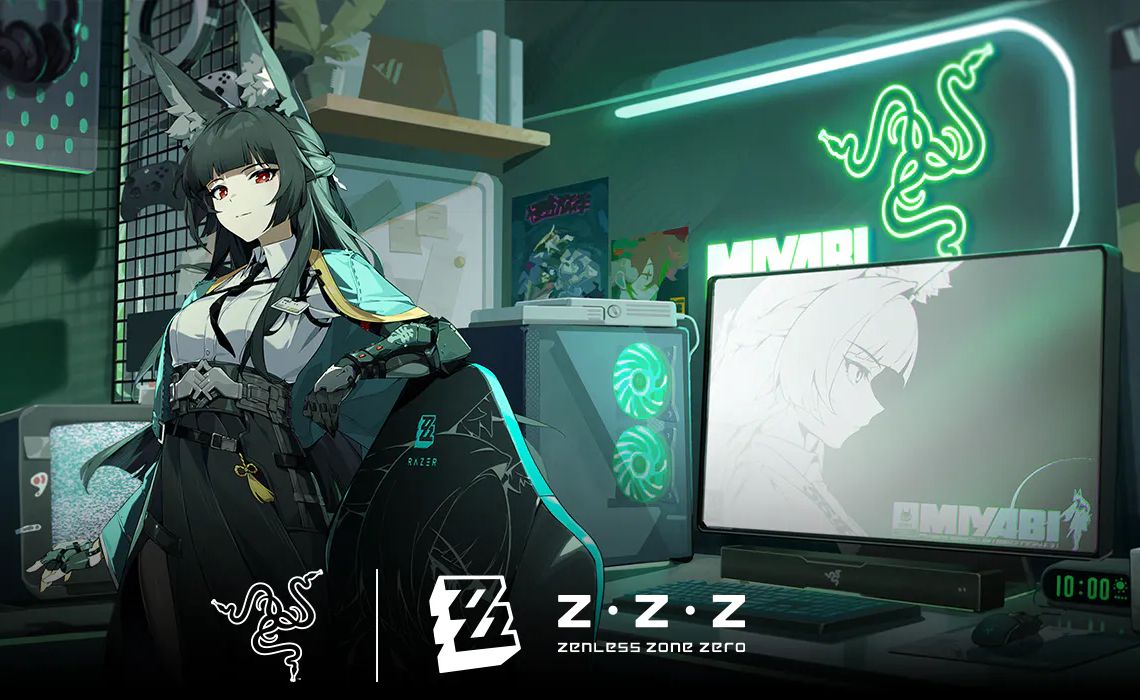 Razer und Zenless Zone Zero präsentieren stilvolle Hardware im Miyabi-Katana-Design