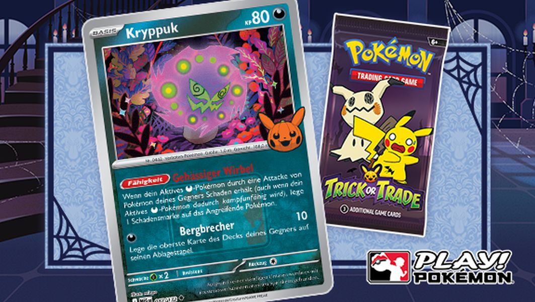 Pokémon – Trick or Trade: So bekommt ihr die Promo-Karte zu Halloween 2025