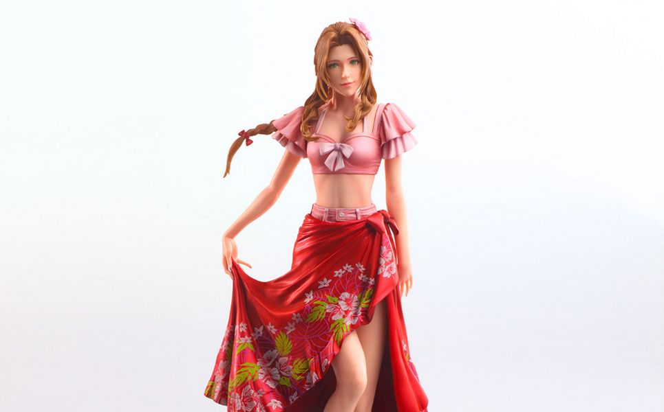 Zum Dahinschmelzen: Aerith bekommt „Static Arts“ mit ihrem blumigen Badeoutfit