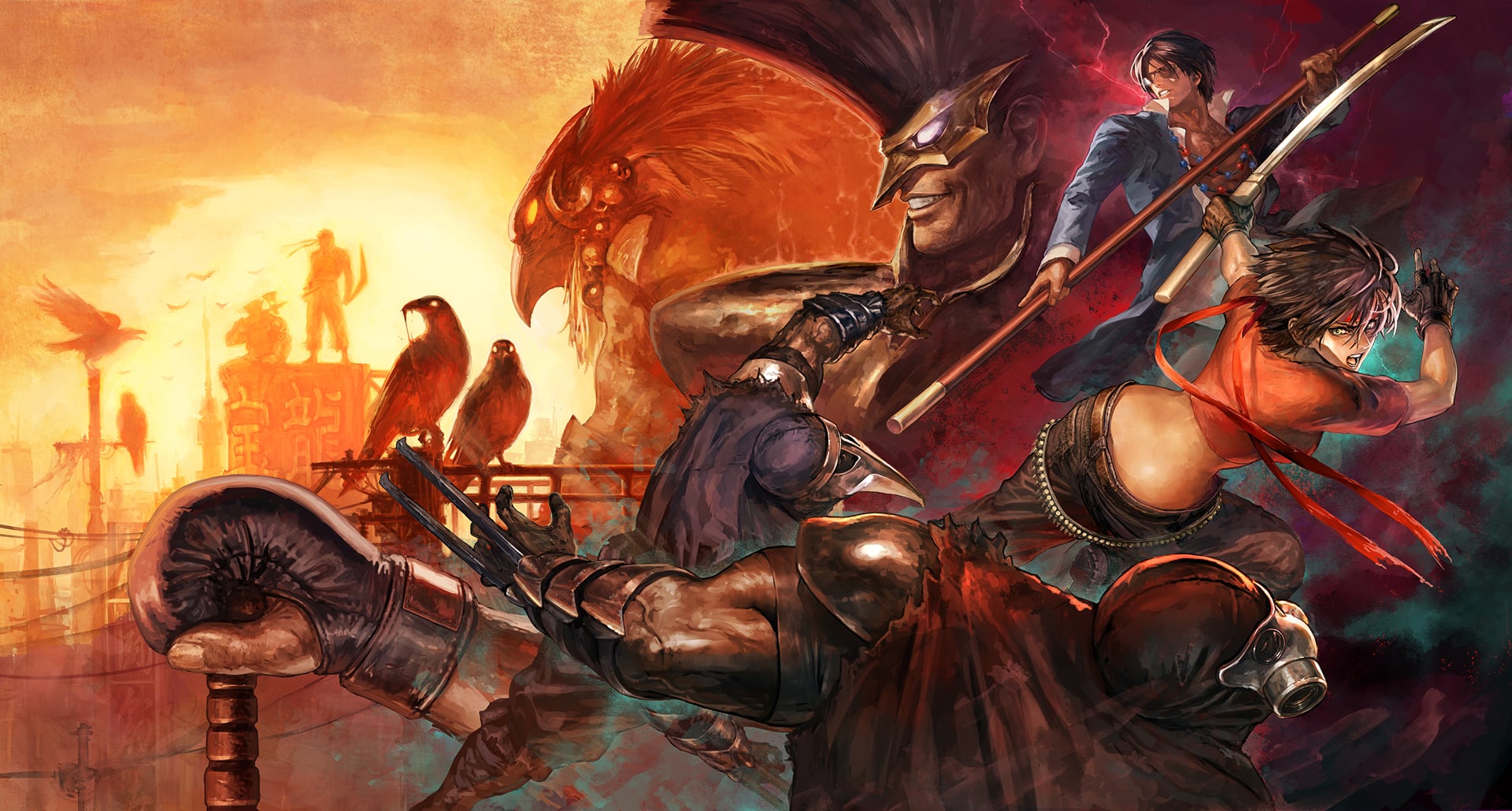 SNK legt Arcade-Klassiker Kizuna Encounter mit Rollback-Netcode für Steam neu auf