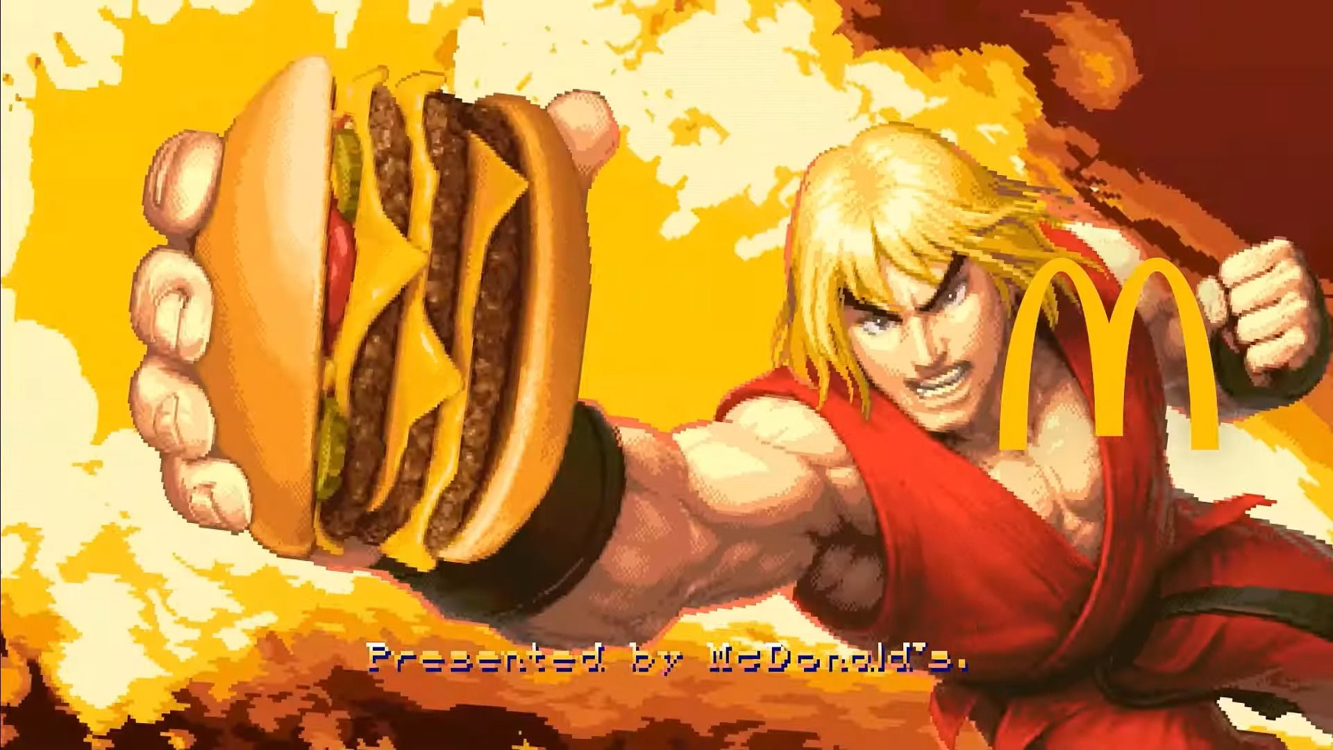 Kategorie „kurios“ – die neuen McDonald’s-Burger zu Street Fighter sorgen für Aufsehen