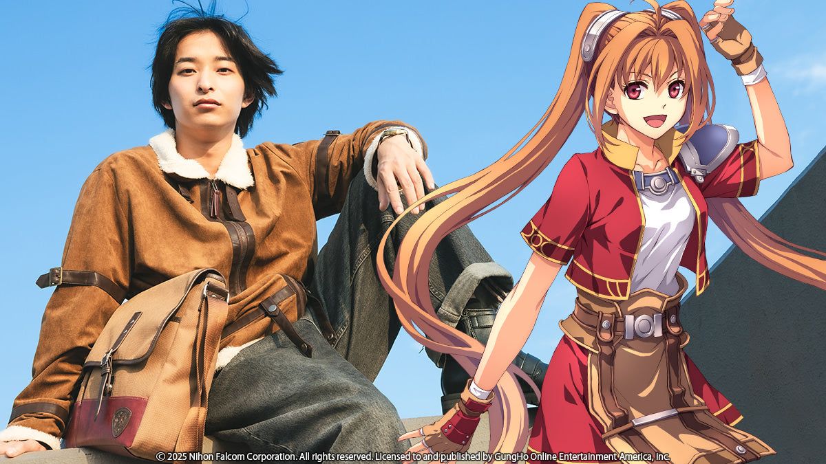 Bracer-Auszubildene schmücken sich mit dieser Kollektion zu Trails in the Sky 1st Chapter