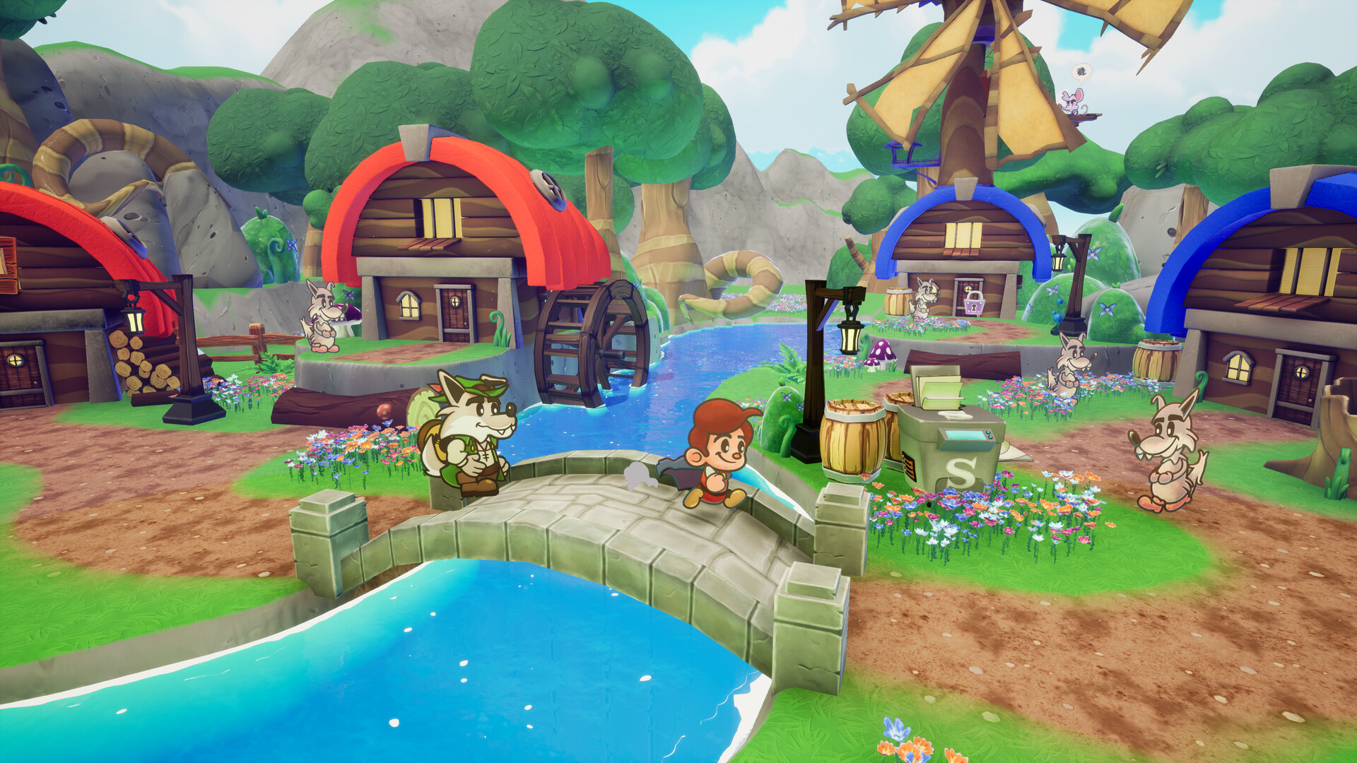 Den Kapitalismus besiegen: Dieses neue „Paper Mario“-like will euch im Januar überzeugen