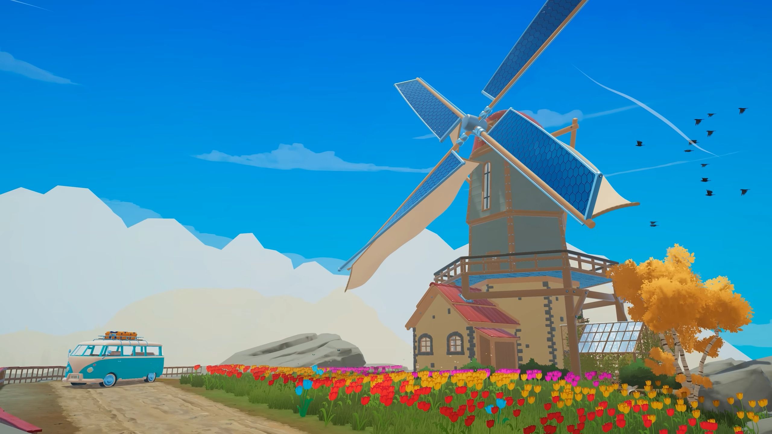 Nachhaltig und autark: Das Cozy-Game Outbound fährt auch auf Switch und Switch 2