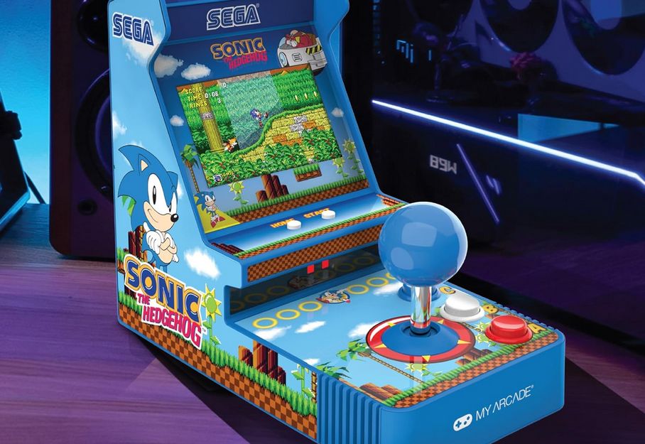 SEGA hat den Igel geschrumpft: My Arcade bringt zwei neue Retro-Spielgeräte auf den Markt