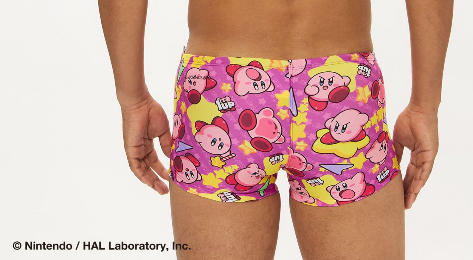 Vom „Air Ride“ zum Wellenreiten: Speedo bringt Kirby-Bademode auf den Markt