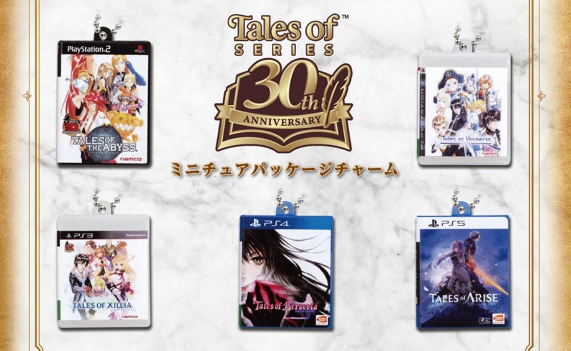 Bandai Namco feiert „Tales of“-Jubiläum mit Anhängern zum Sammeln