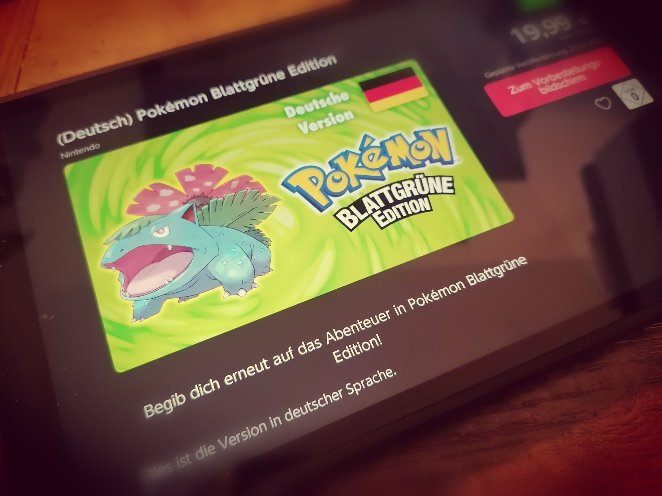 Es ist wahr: Pokémon Feuerrot und Blattgrün kehren für Nintendo Switch zurück