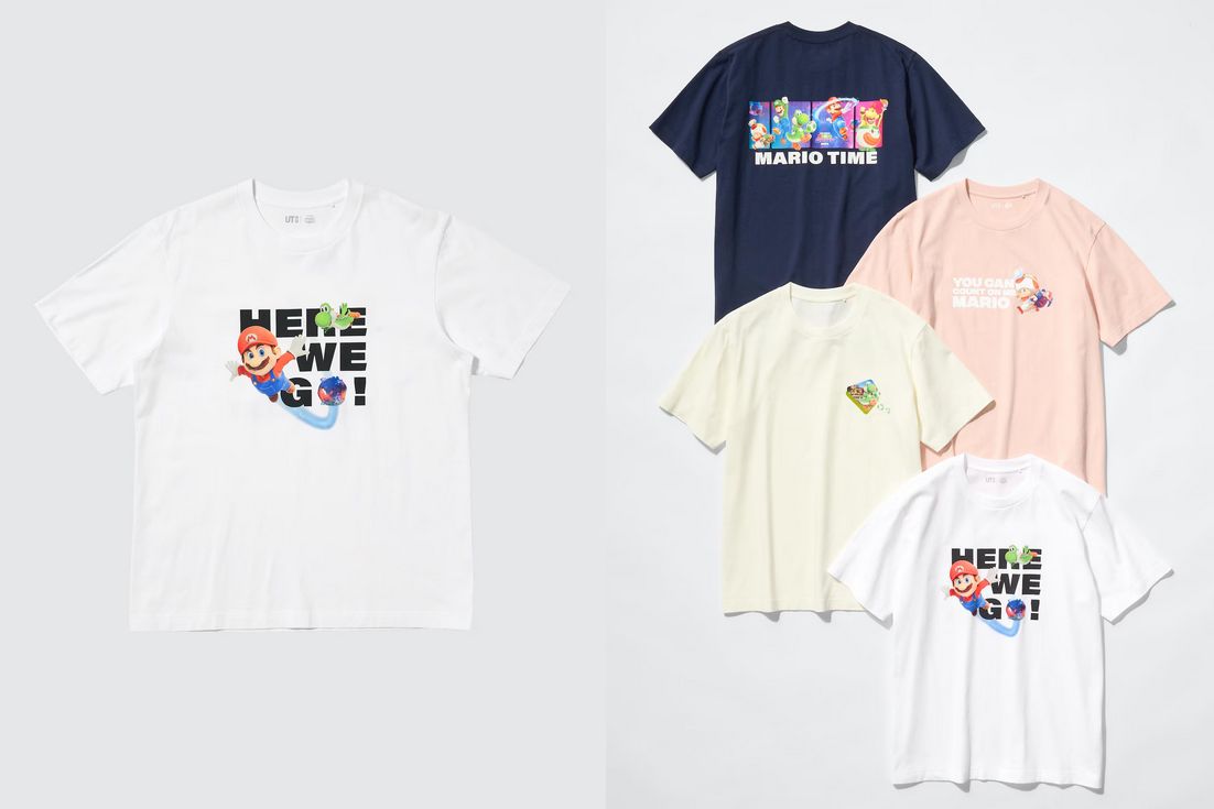 Jetzt im Verkauf – beeilt euch: Die UNIQLO-Kollektion zum Super Mario Galaxy Film