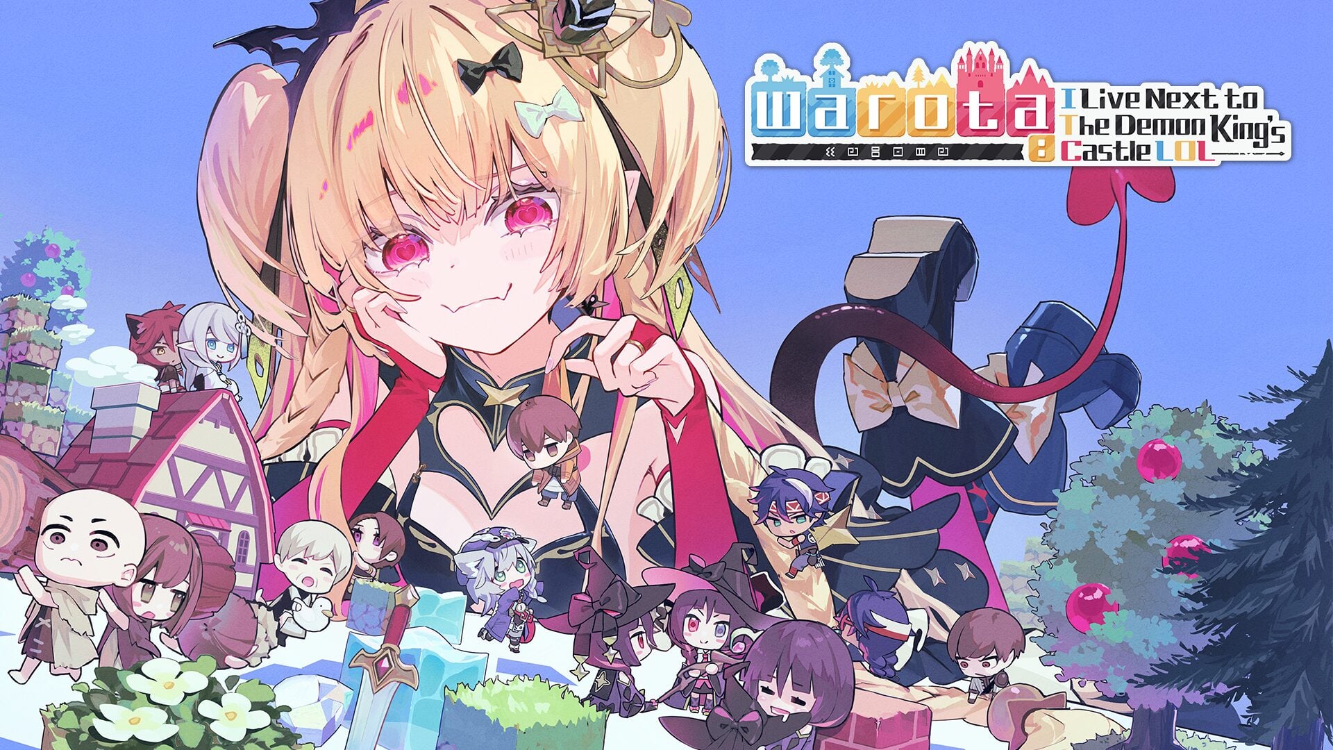 Das Konzept erinnert an Pokopia und Fantasy Life, aber in Warota ist es deutlich weniger cozy