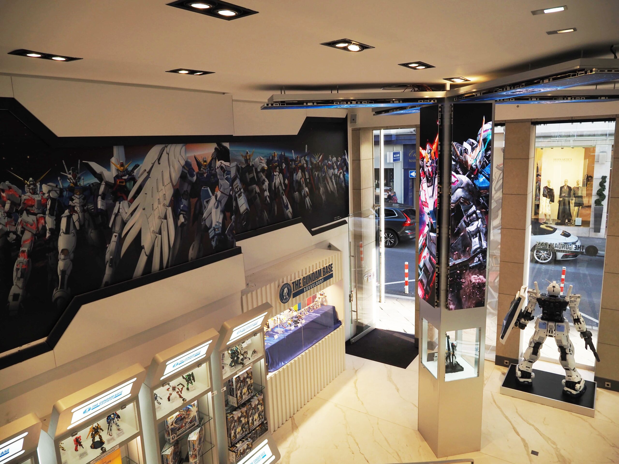 Der europaweit erste Gundam Base Store eröffnet in wenigen Tagen in Deutschland